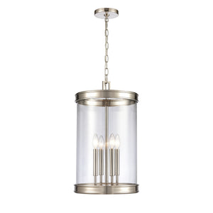 ELK Home - 69766/4 - Four Light Pendant - Mendoza - Polished Nickel