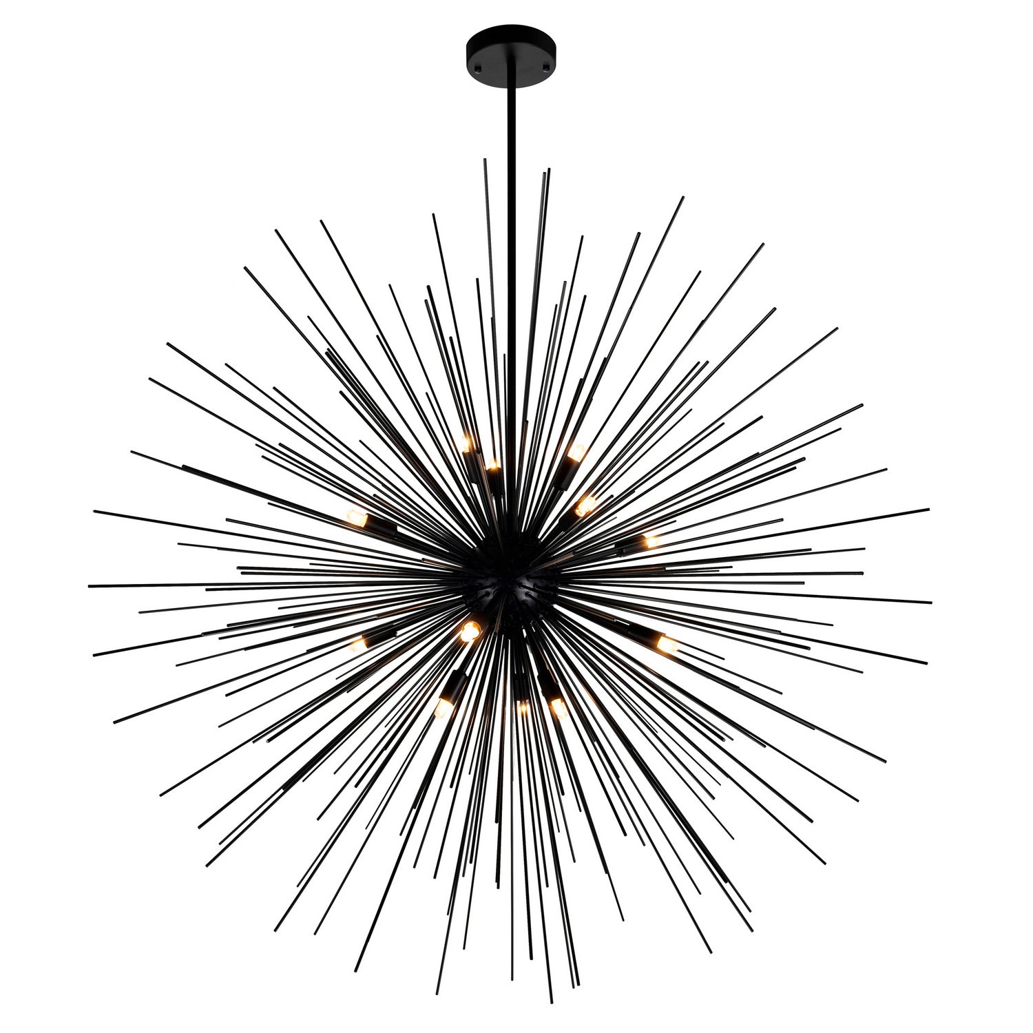 CWI Lighting - 1034P40-14-101 - 14 Light Chandelier - Savannah - Black