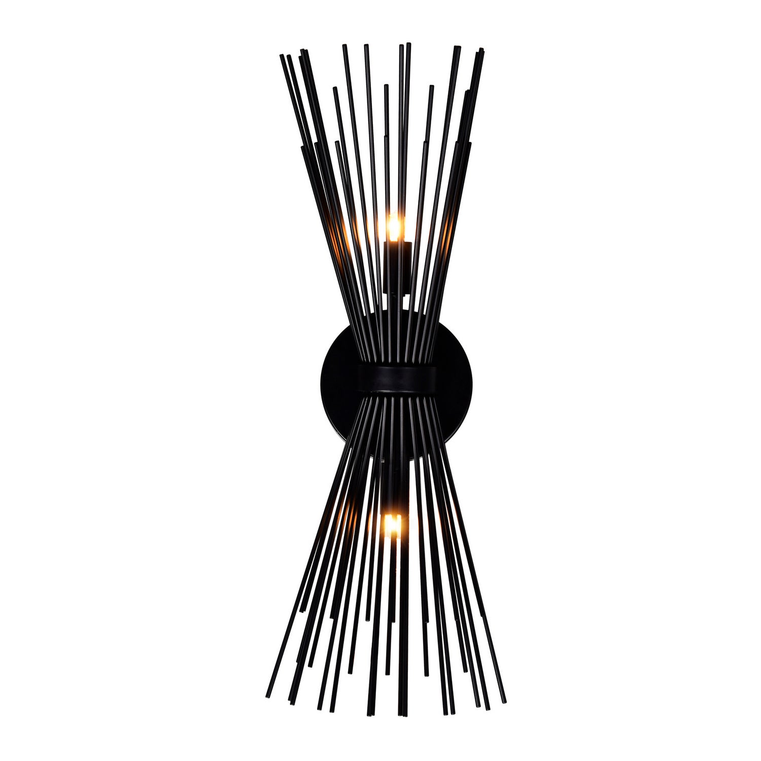 CWI Lighting - 1034W8-2-101 - Two Light Wall Sconce - Savannah - Black