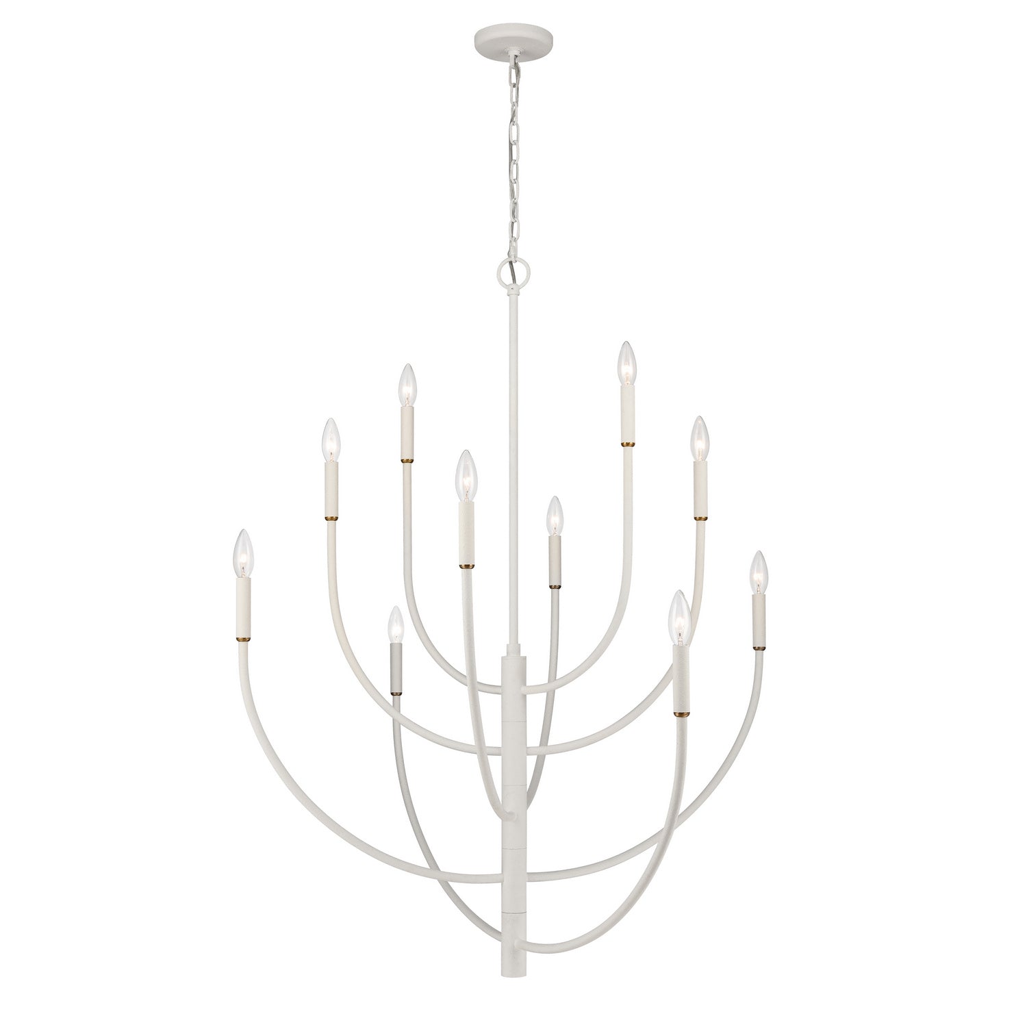 ELK Home - 82019/10 - Ten Light Chandelier - Continuance - White Coral