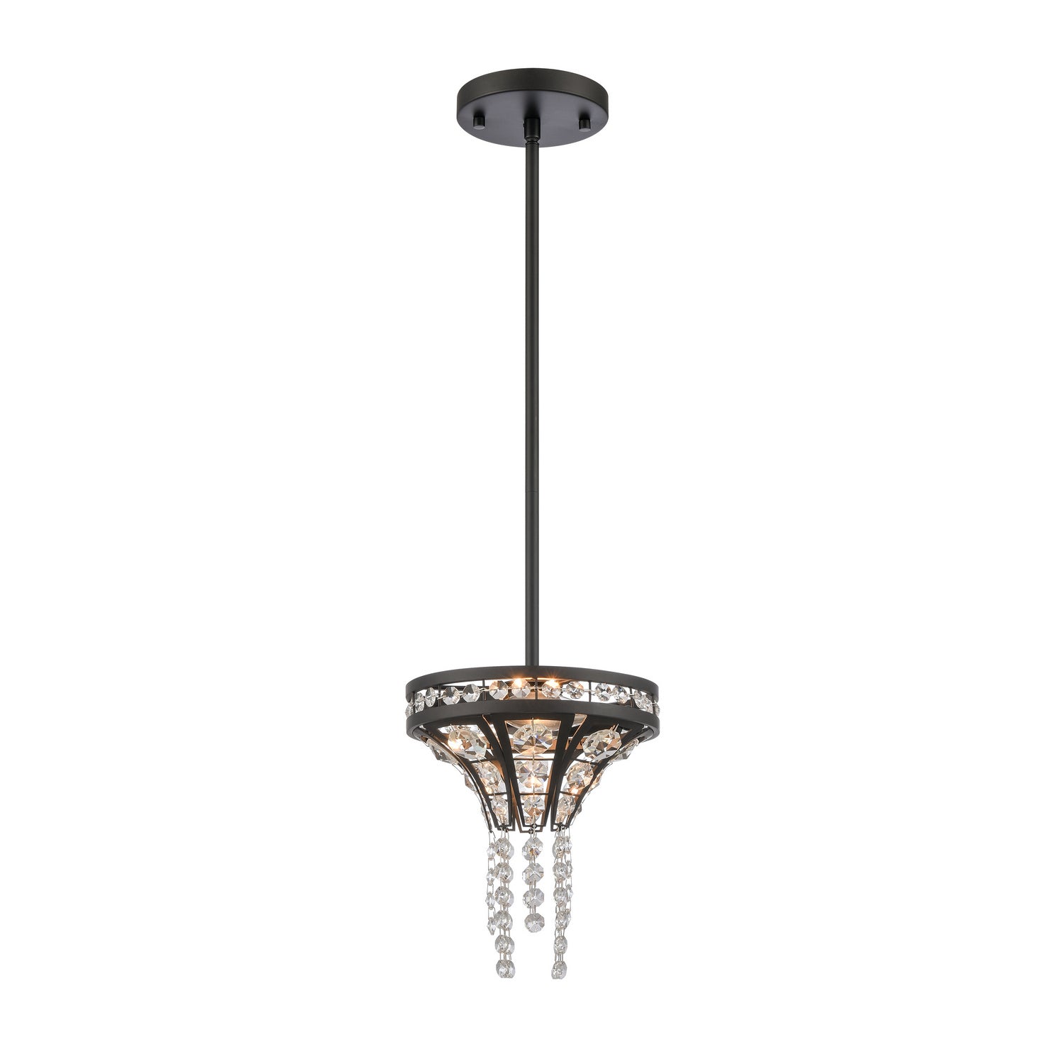 ELK Home - 82235/2 - Two Light Pendant - Fantania - Matte Black