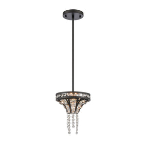 ELK Home - 82235/2 - Two Light Pendant - Fantania - Matte Black