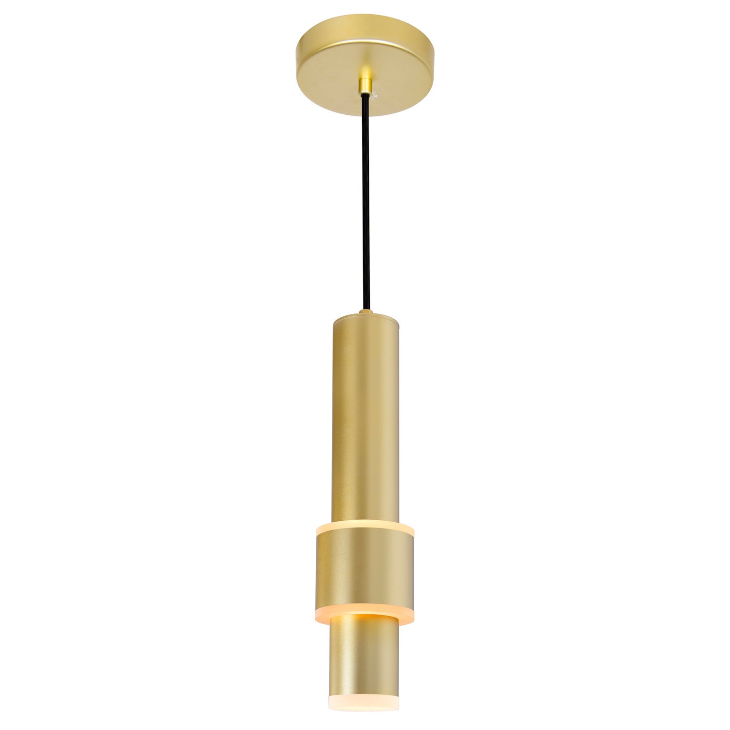 CWI Lighting - 1390P5-1-602 - LED Mini Pendant - Lena - Satin Gold