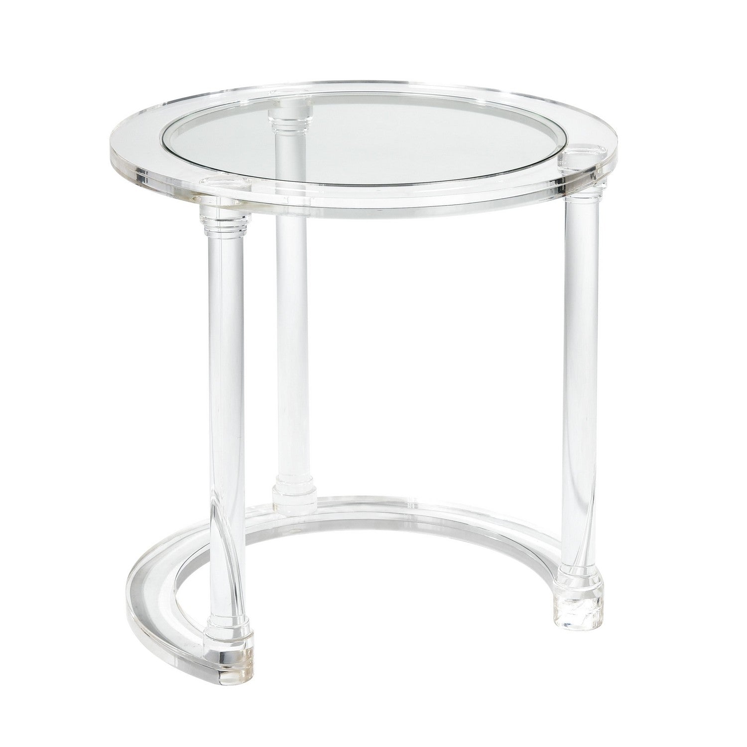 ELK Home - H0015-9104/S2 - Nesting Tables - Set of 2 - Jacobs - Clear