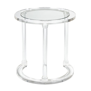 ELK Home - H0015-9104/S2 - Nesting Tables - Set of 2 - Jacobs - Clear