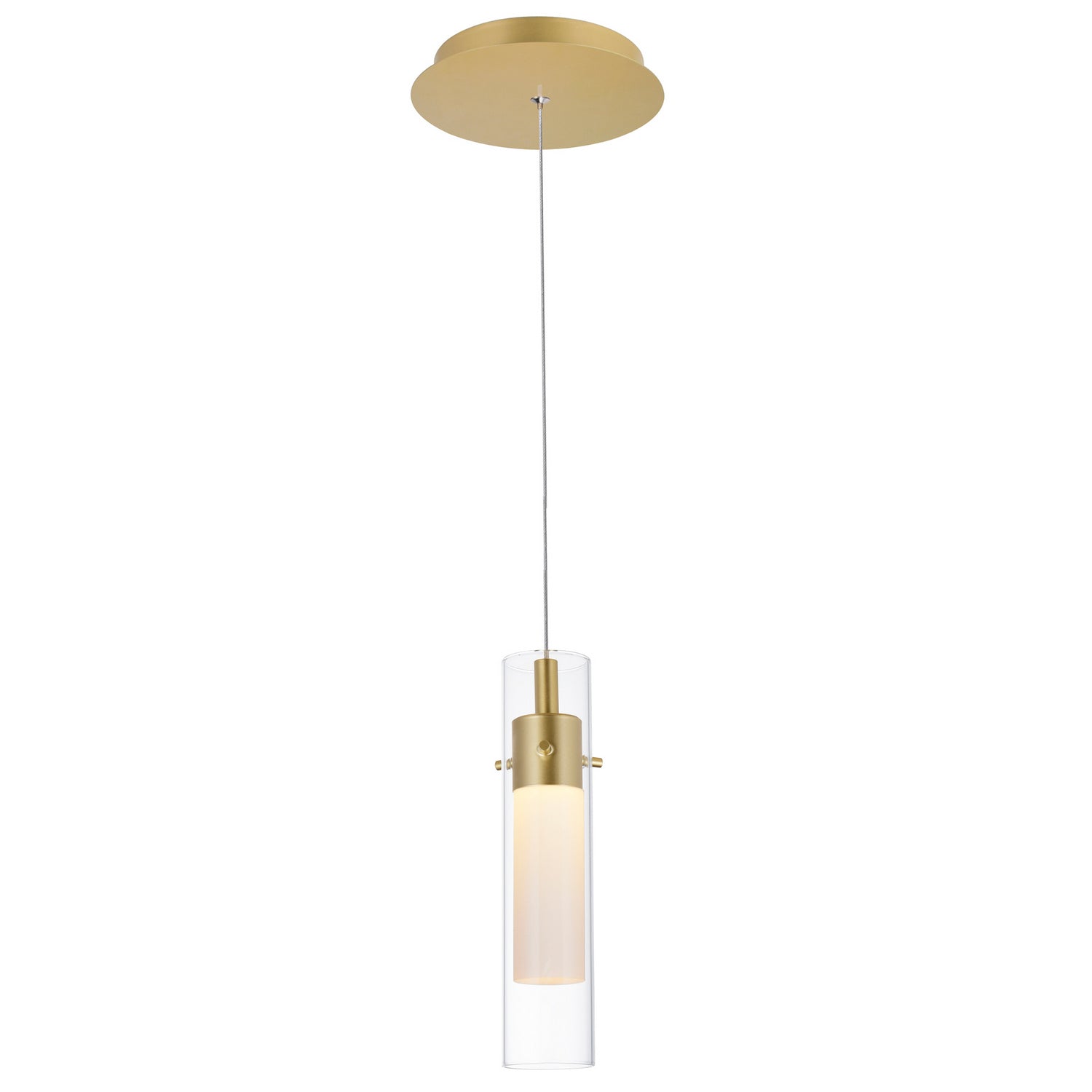 CWI Lighting - 1606P5-1-602 - LED Mini Pendant - Olinda - Satin Gold