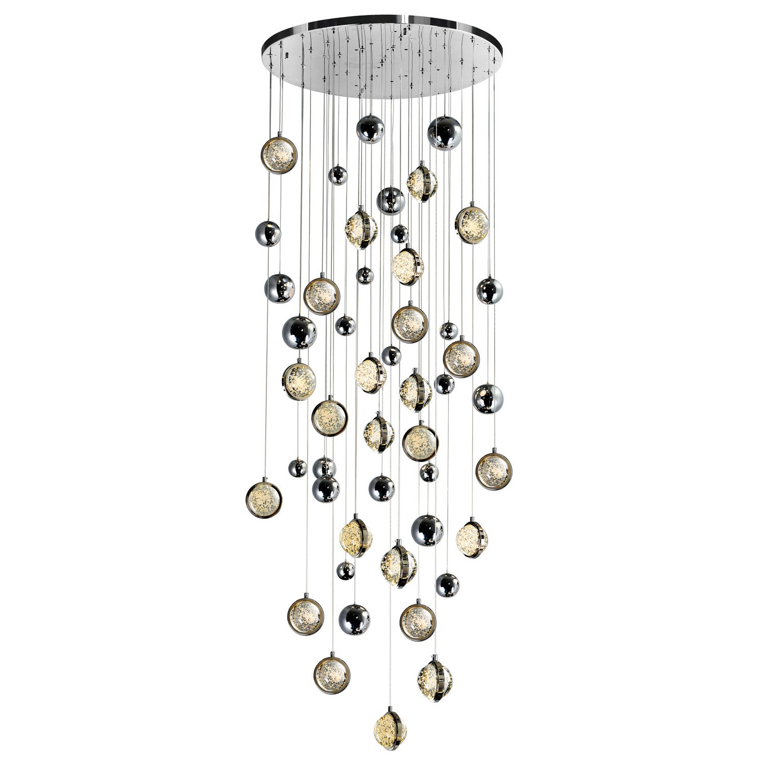 CWI Lighting - 1673P32-23-613 - LED Chandelier - Salvador - Polished Nickel