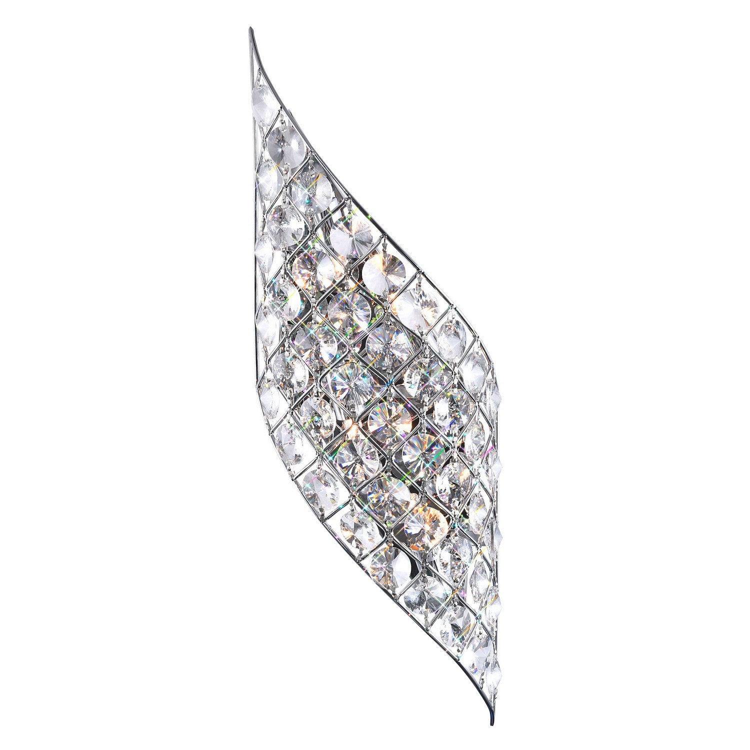 CWI Lighting - 5021W7B-L(C) - Four Light Wall Sconce - Chique - Chrome