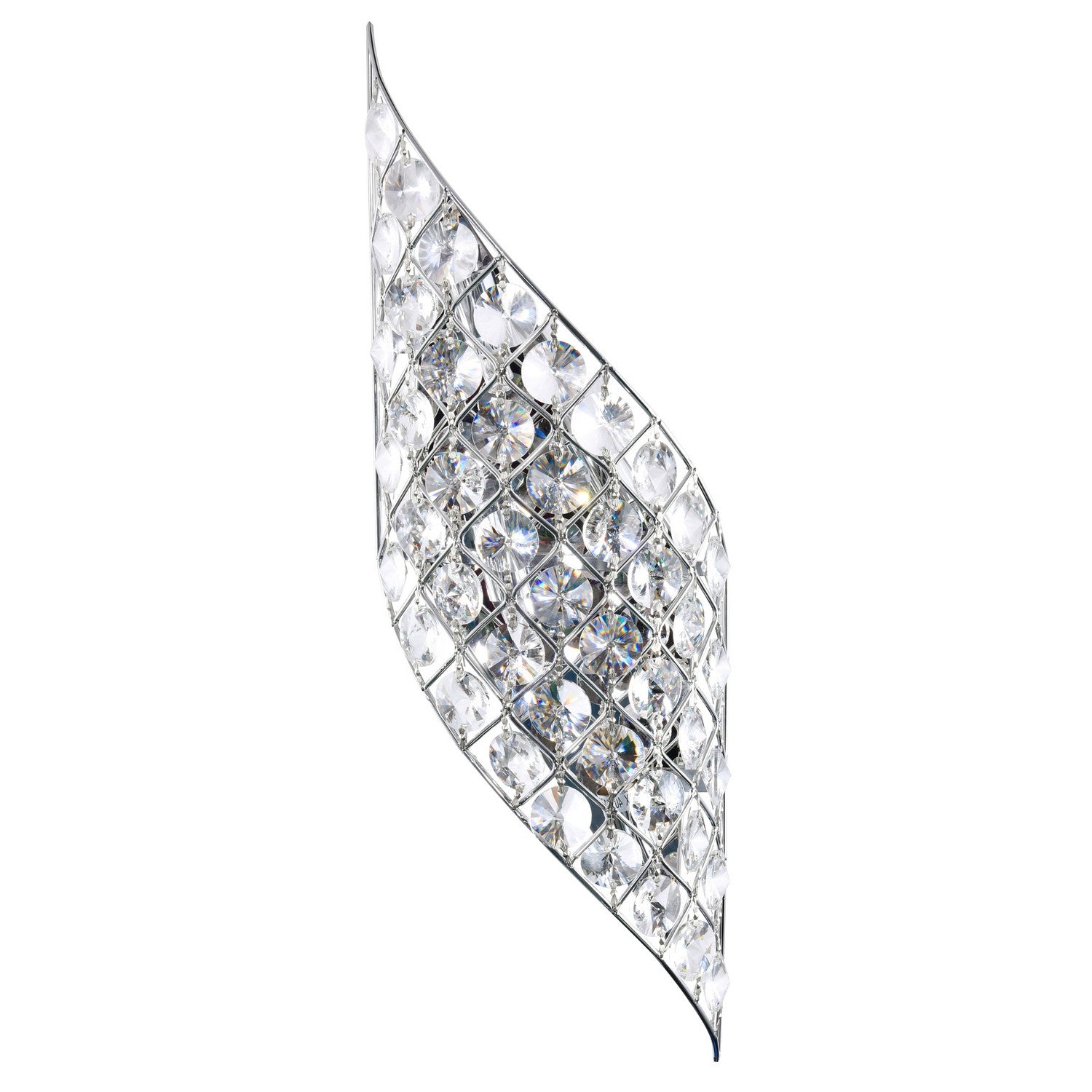 CWI Lighting - 5021W7B-L(C) - Four Light Wall Sconce - Chique - Chrome