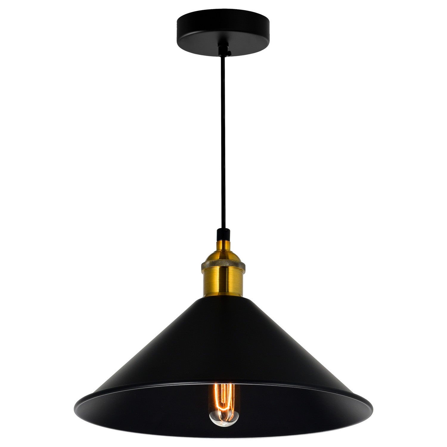 CWI Lighting - 9605P10-1-101-B - One Light Mini Pendant - Brave - Black