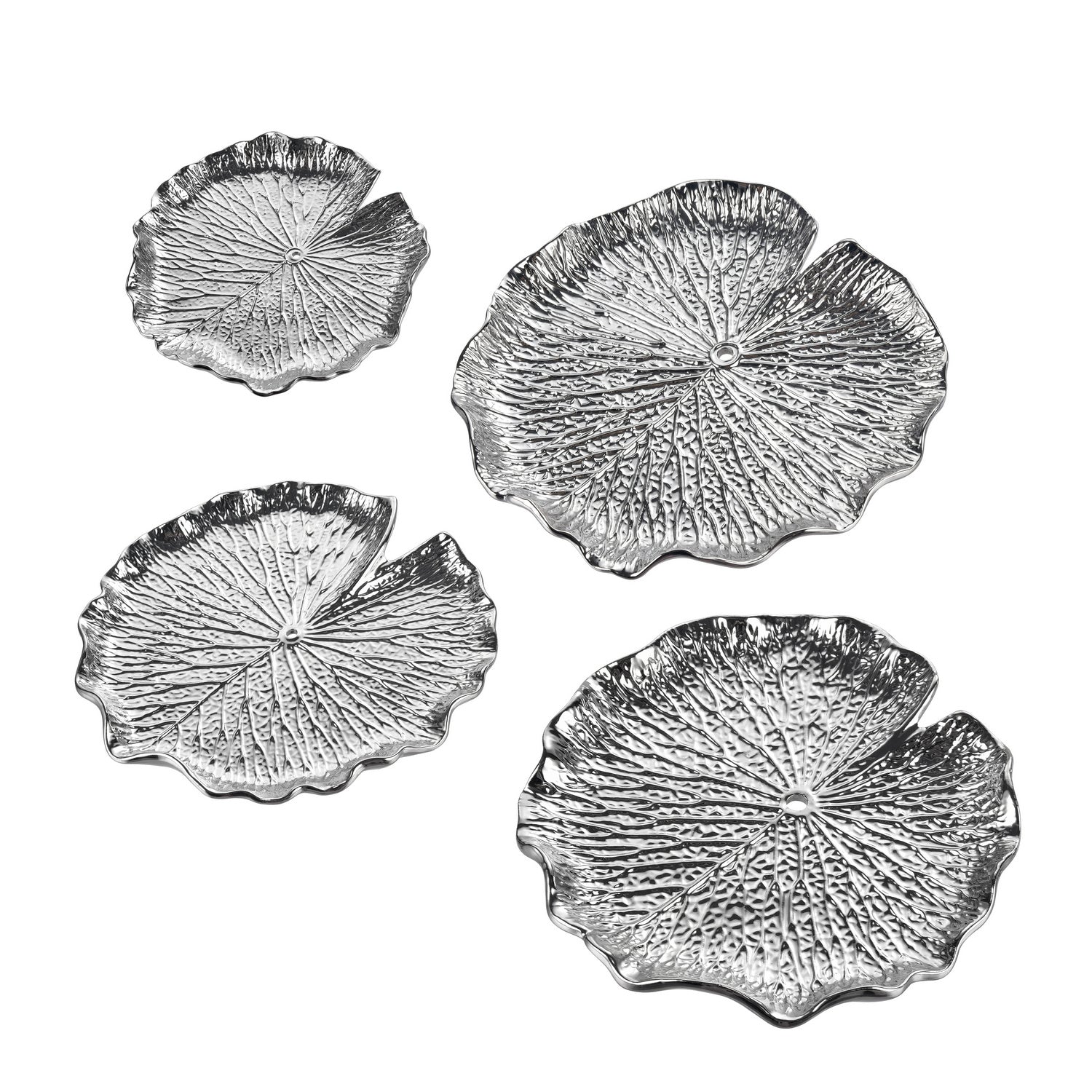 ELK Home - H0017-10429/S4 - Bowl - Lilypad - Silver