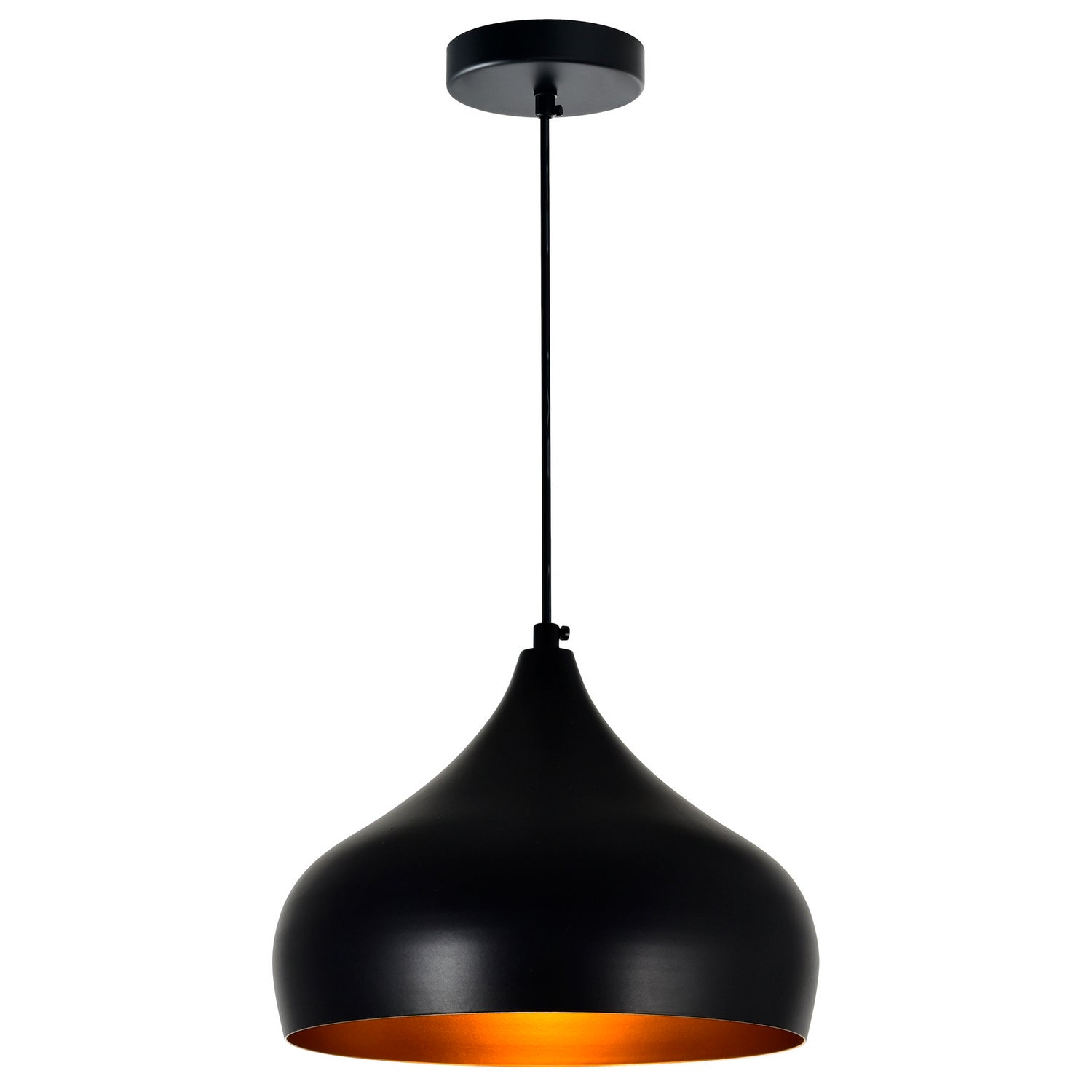 CWI Lighting - 9633P9-1-101 - One Light Pendant - Dynamic - Black