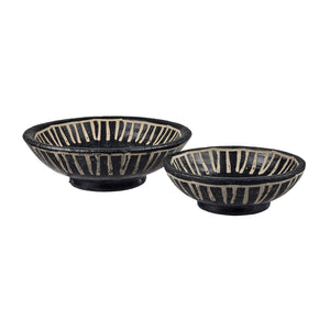 ELK Home - H0017-10439/S2 - Plate - Set of 2 - Eleni - Black