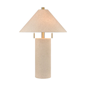 ELK Home - H0019-10338 - Two Light Table Lamp - Blythe - Oatmeal