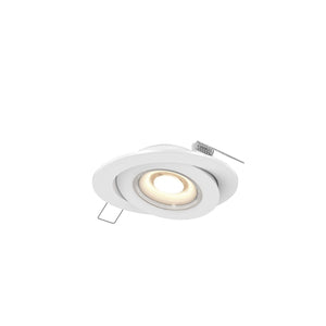 Dals - FGM4-CC-WH - Recessed LED Gimbal Light - White