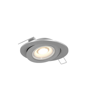 Dals - FGM6-CC-SN - Recessed LED Gimbal Light - Satin Nickel