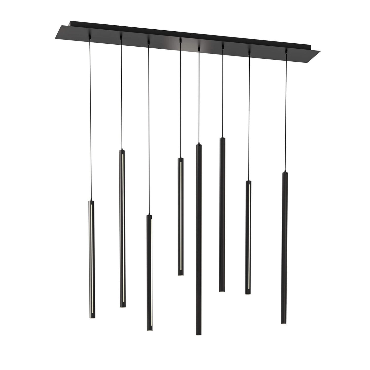 Dals - PDLED120-8SQ-BK - LED Pendant - Black