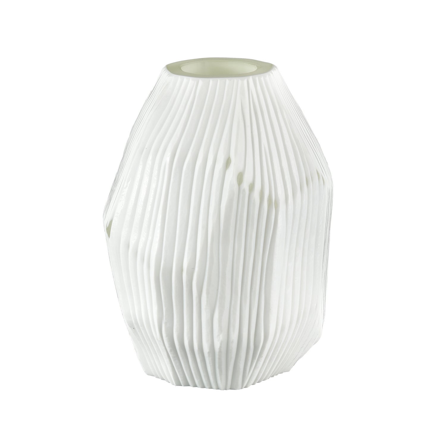 ELK Home - H0047-10468 - Vase - Aggie - White