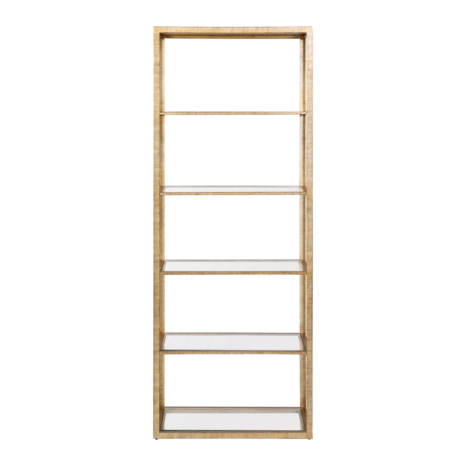 ELK Home - H0115-7724 - Bookcase - Strie - Antique Brass