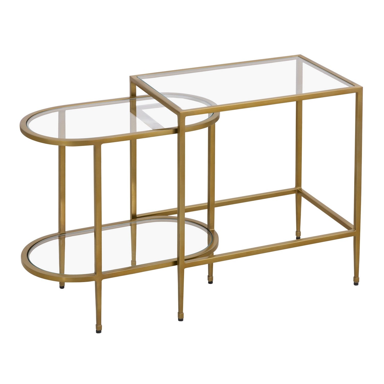 ELK Home - H0805-9915/S2 - Nesting Tables - Set of 2 - Blain - Antique Brass