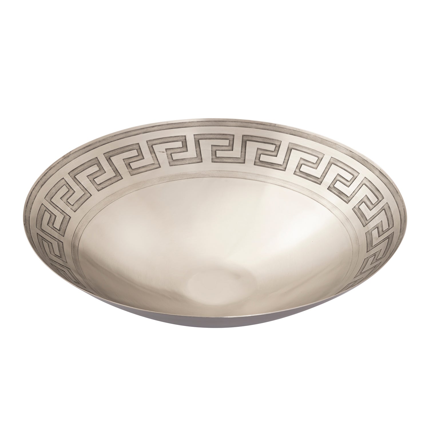 ELK Home - H0807-10670 - Centerpiece Bowl - Greek Key - Antique Nickel