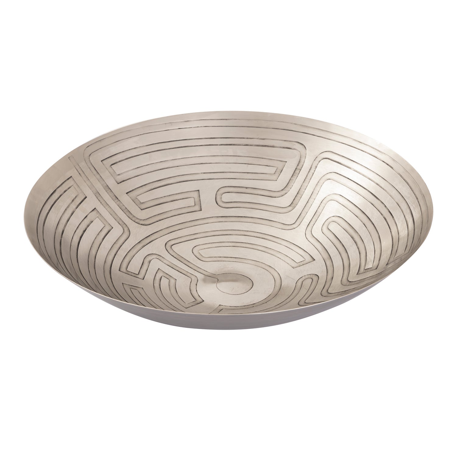 ELK Home - H0807-10672 - Centerpiece Bowl - Maze - Antique Nickel