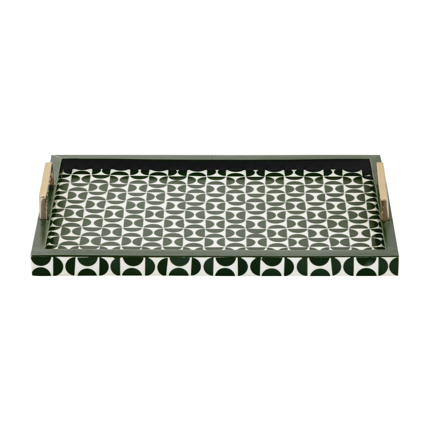 ELK Home - H0807-9764/S2 - Tray - Futrelle - Dark Green