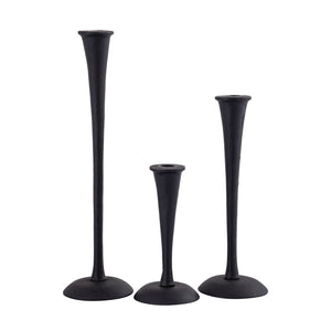 ELK Home - H0897-10524/S3 - Candleholder - Trumpet - Aged Black