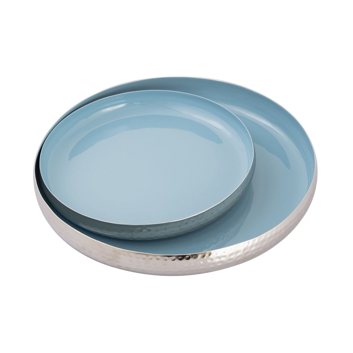 ELK Home - H0897-9780/S2 - Tray - Nelson - Light Blue Enamel