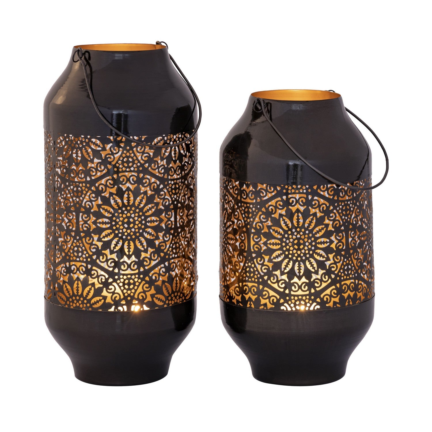 ELK Home - S0807-9779/S2 - Lantern - Culler - Gloss Black