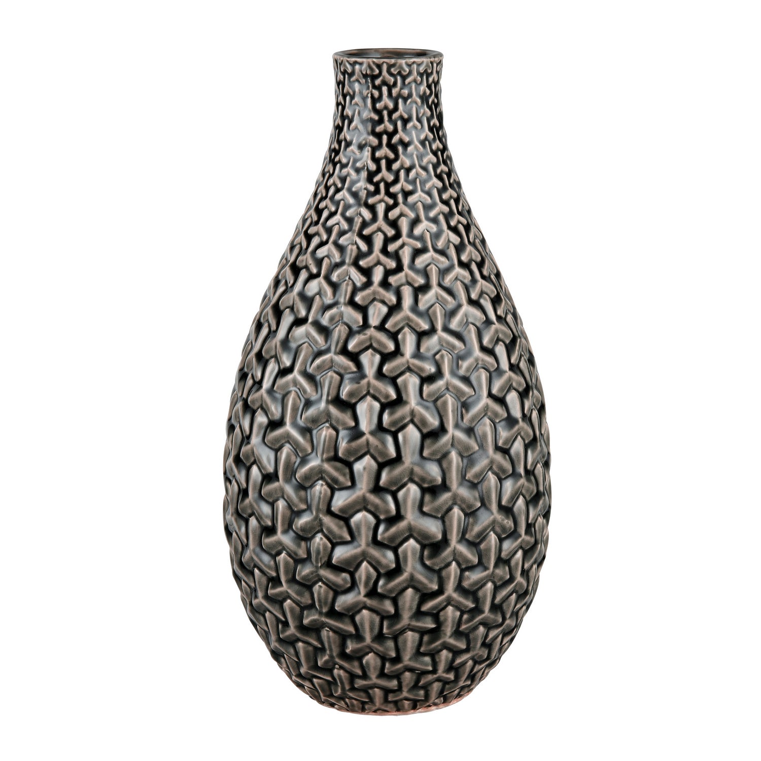 ELK Home - S0017-9189 - Vase - Gibbs - Gray