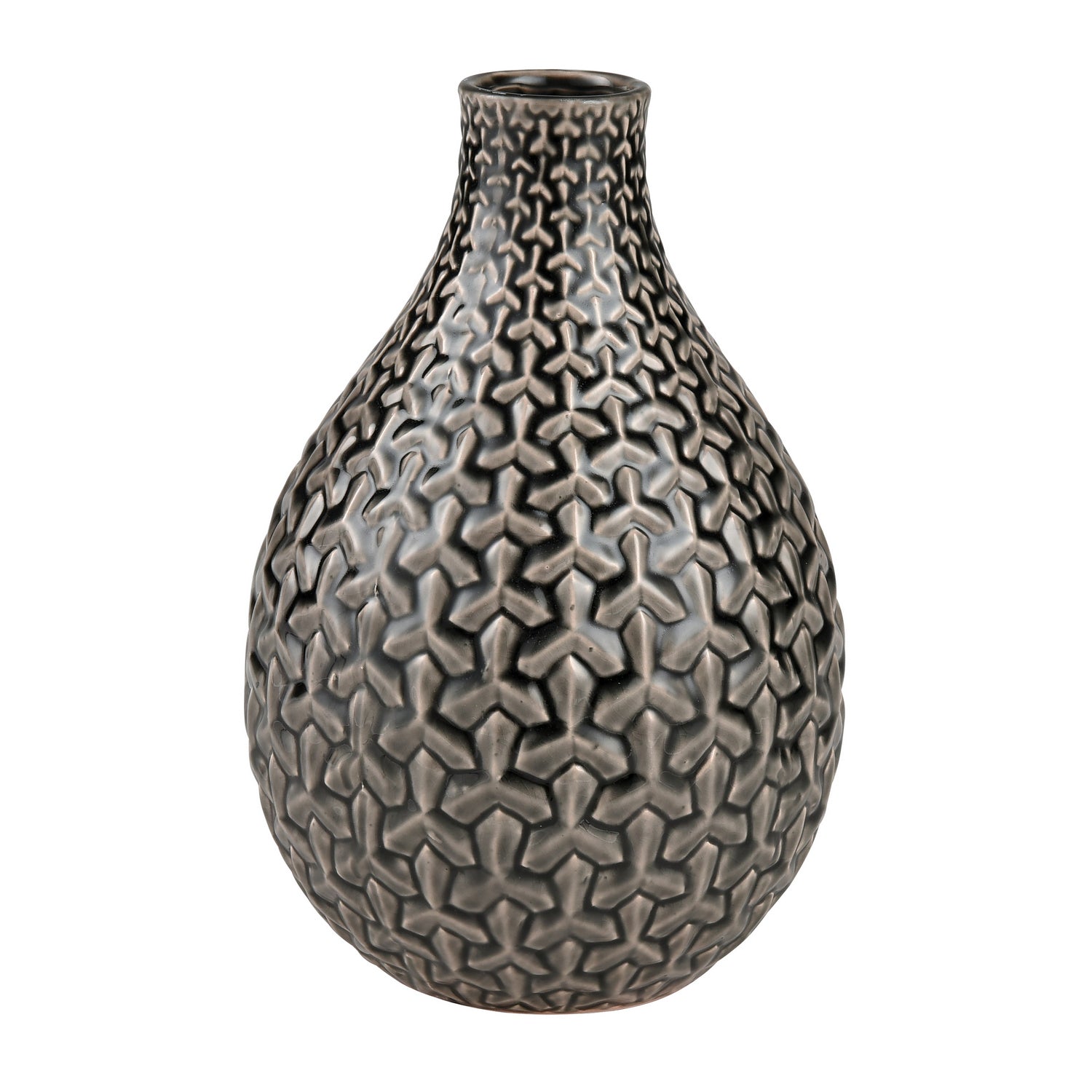 ELK Home - S0017-9190 - Vase - Gibbs - Gray