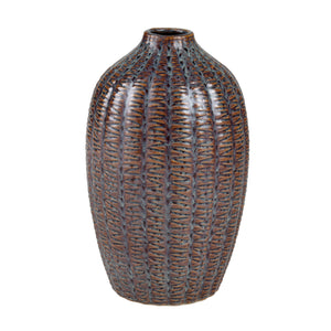 ELK Home - S0017-9195 - Vase - Hawley - Brown Reactive