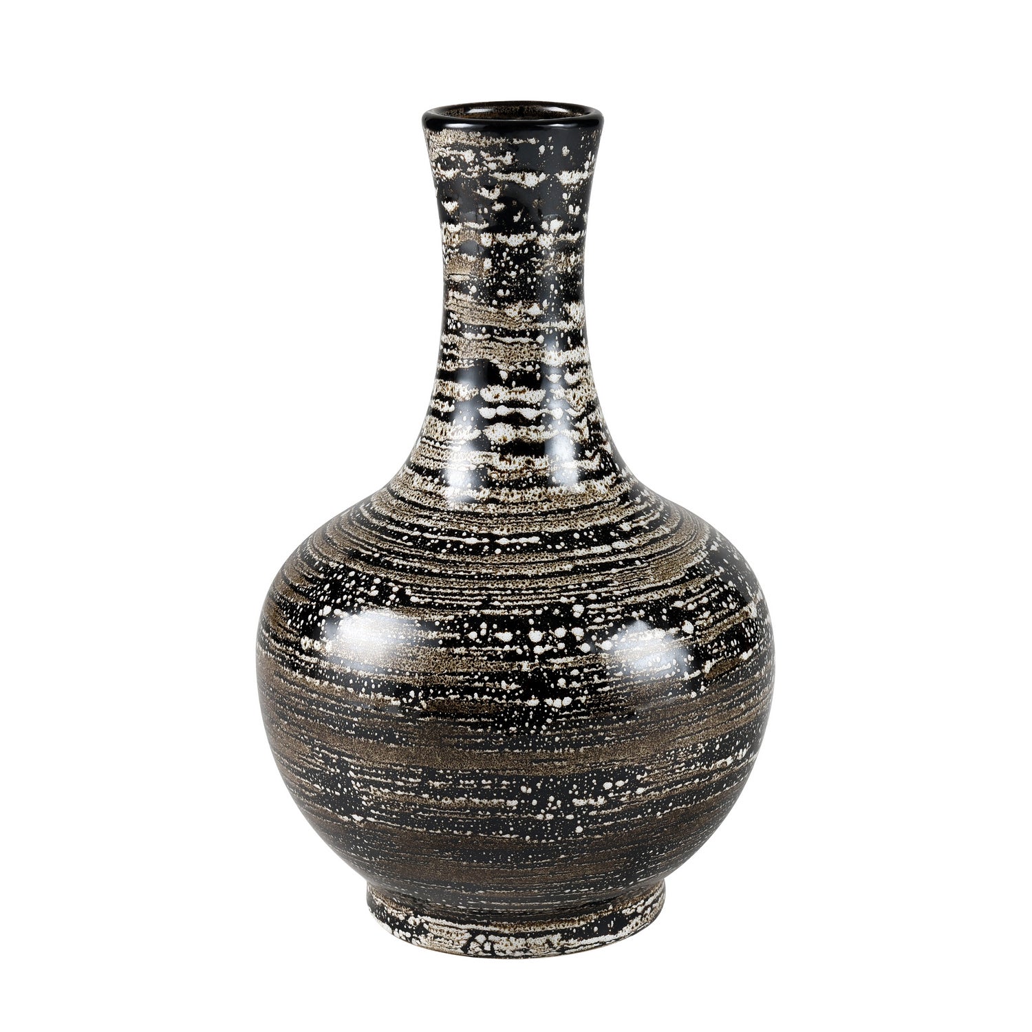 ELK Home - S0017-9729 - Vase - Simone - Black