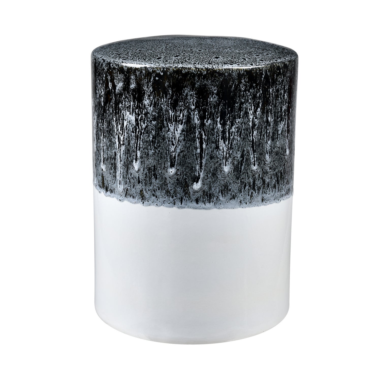 ELK Home - S0017-9732 - Stool - Gallemore - Black Glazed