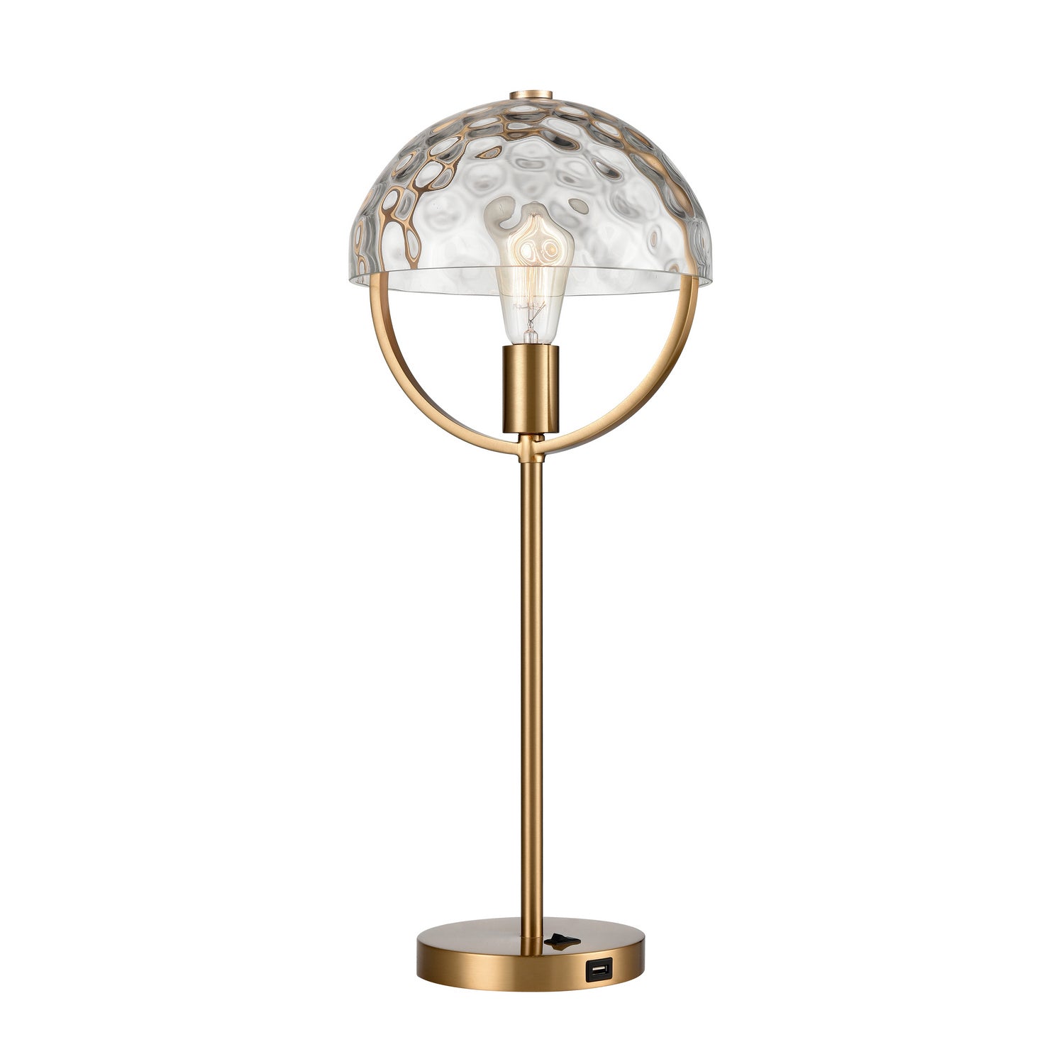 ELK Home - S0019-9562 - One Light Table Lamp - Parsons Avenue - Aged Brass