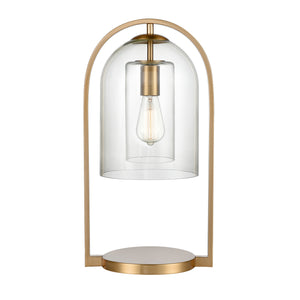 ELK Home - S0019-9579 - One Light Table Lamp - Bell Jar - Aged Brass