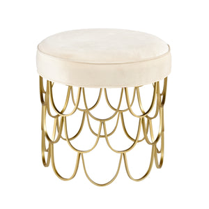 ELK Home - S0035-10189 - Ottoman - Sirene - Ivory