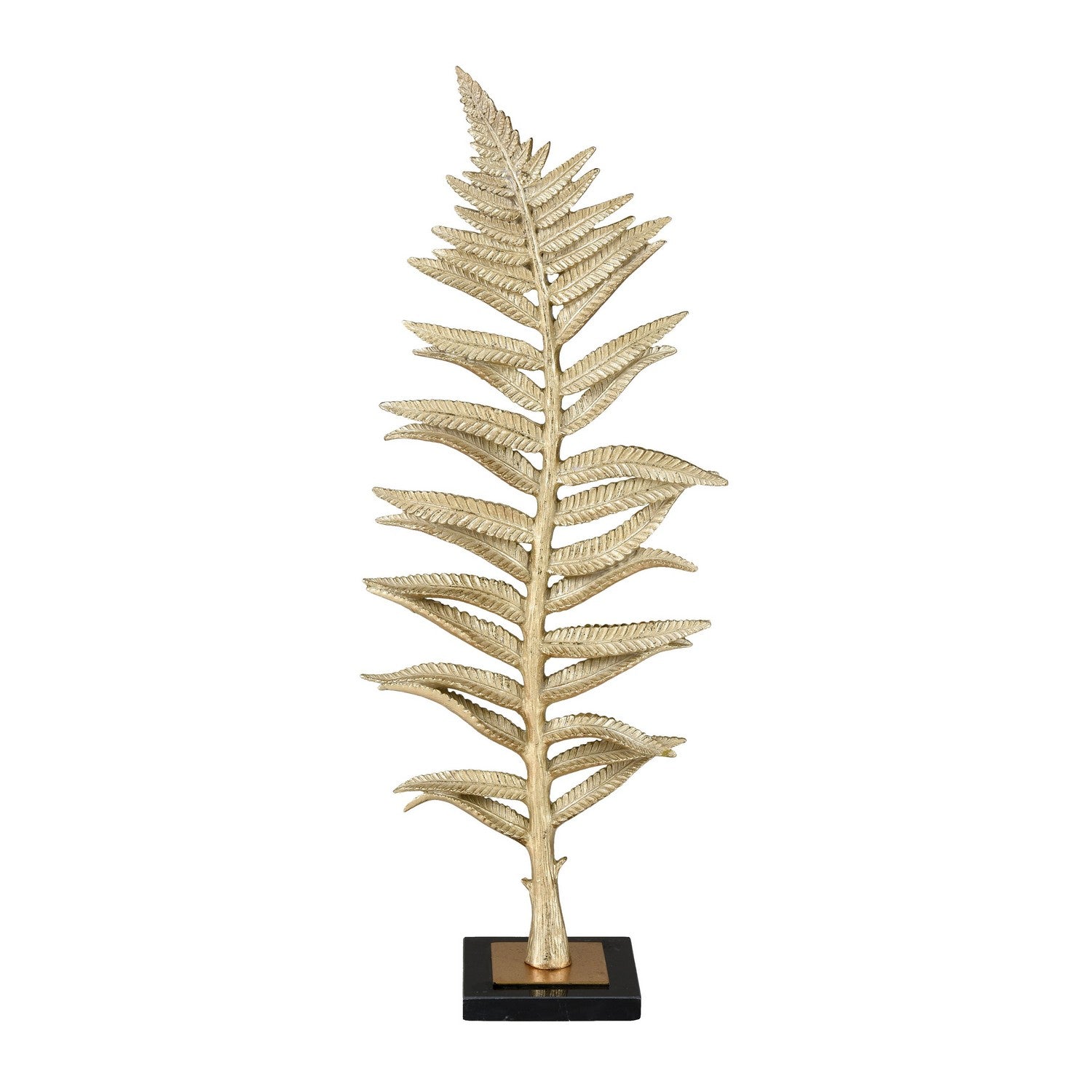 ELK Home - S0036-8951/S2 - Sculpture - Fern - Gold