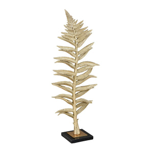 ELK Home - S0036-8951/S2 - Sculpture - Fern - Gold