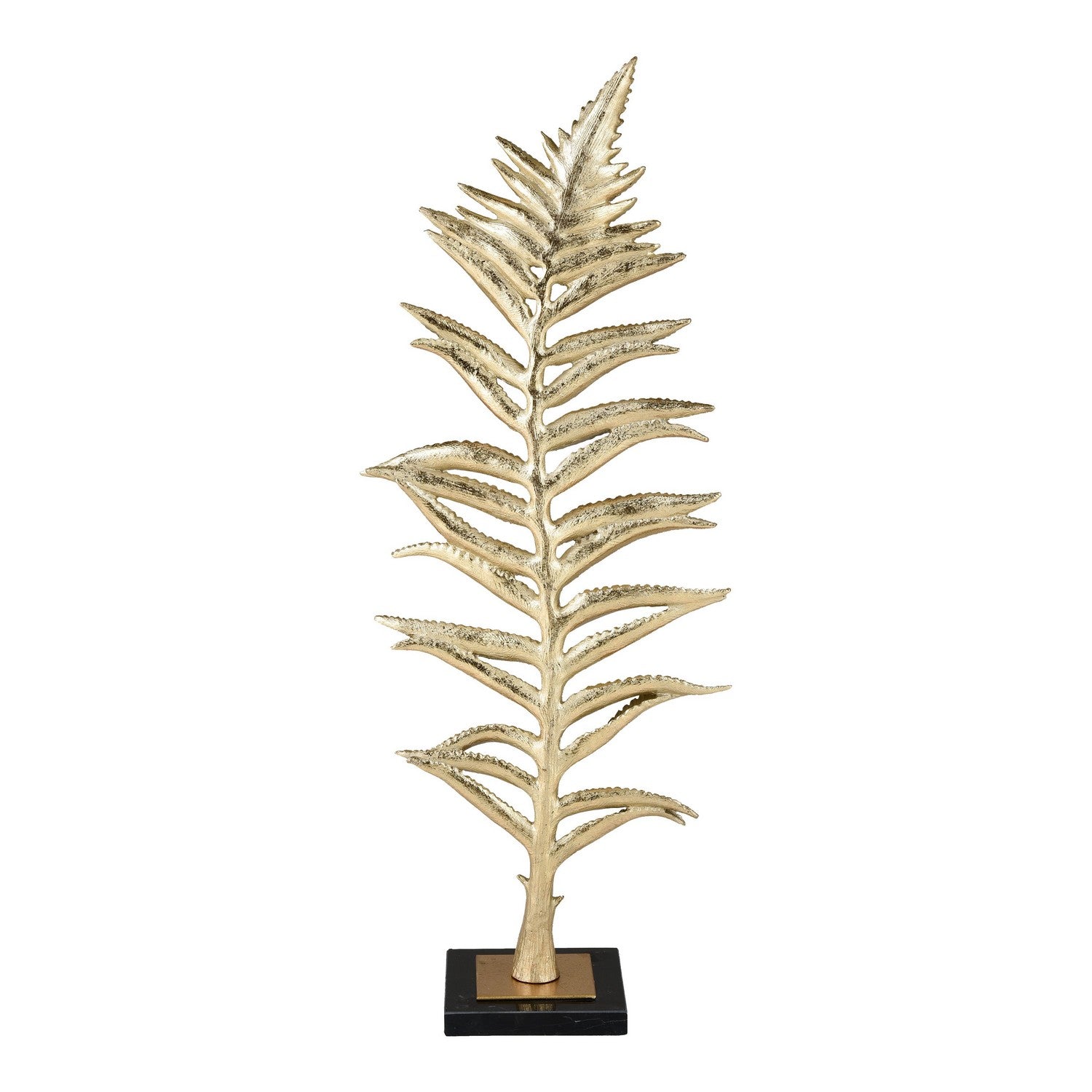 ELK Home - S0036-8951/S2 - Sculpture - Fern - Gold