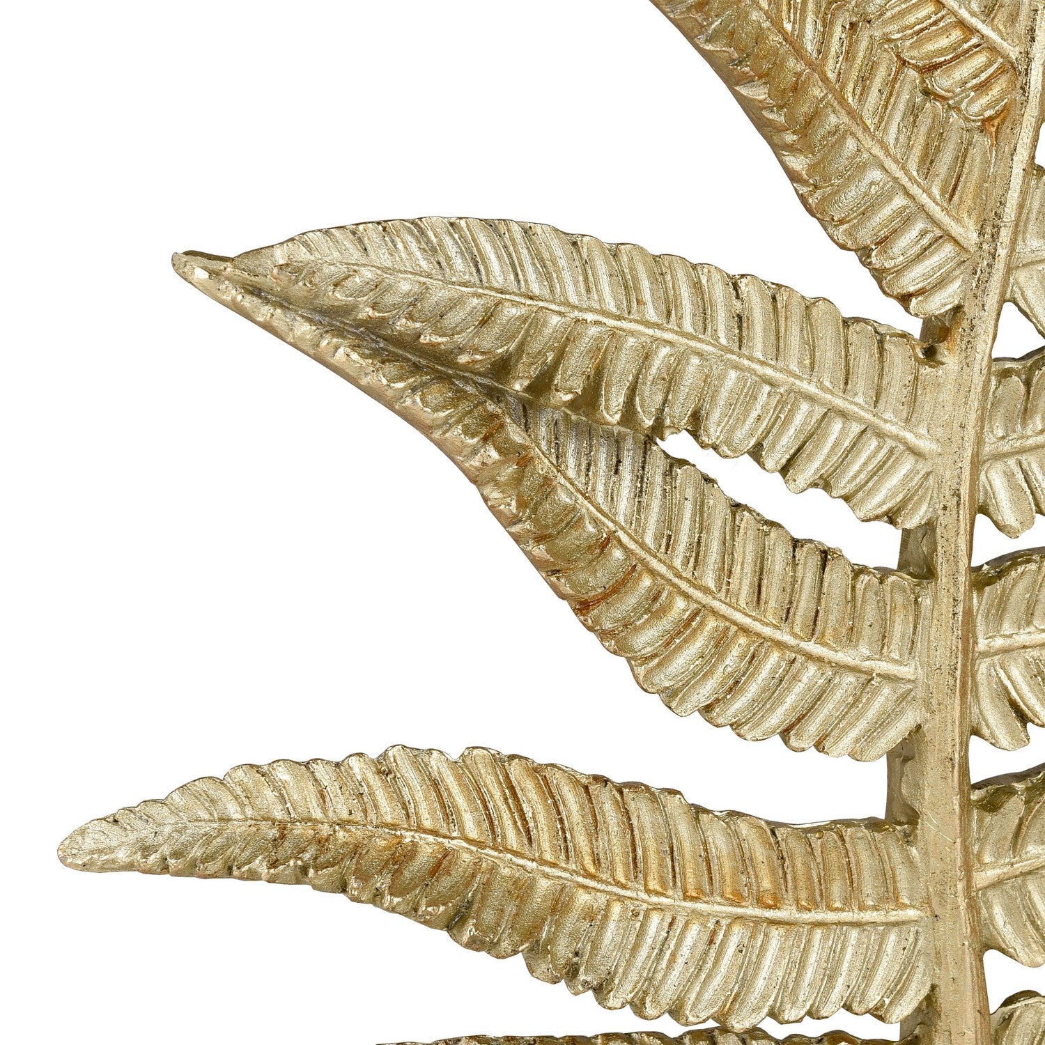 ELK Home - S0036-8951/S2 - Sculpture - Fern - Gold