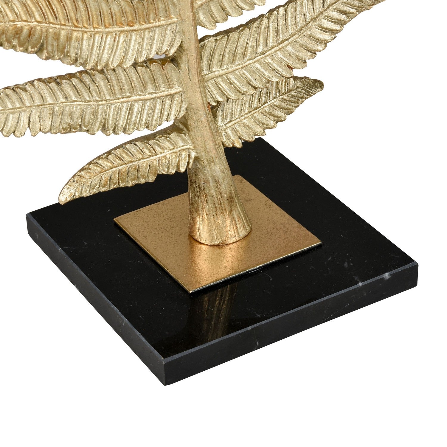 ELK Home - S0036-8951/S2 - Sculpture - Fern - Gold