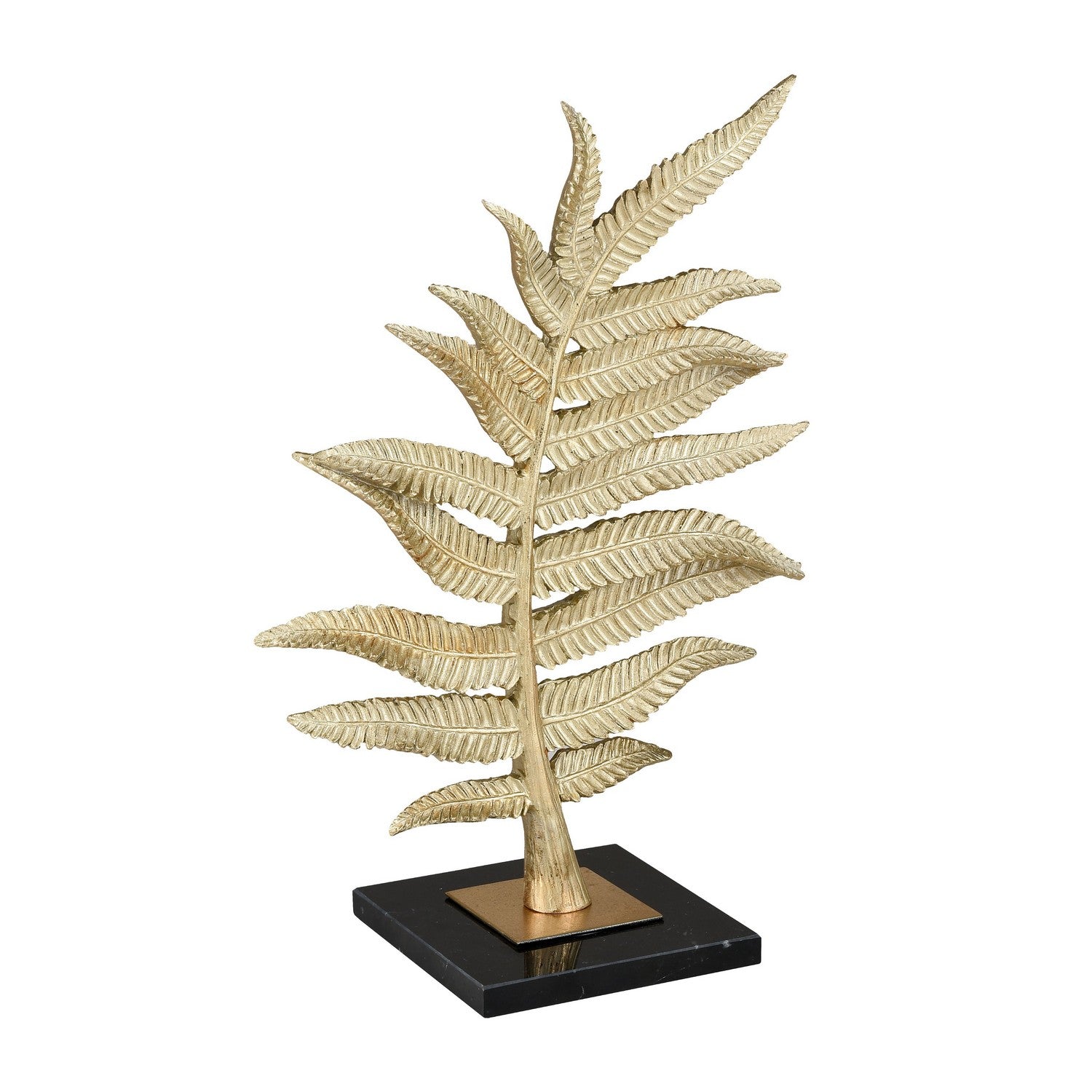 ELK Home - S0036-8951/S2 - Sculpture - Fern - Gold