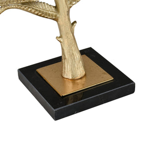 ELK Home - S0036-8951/S2 - Sculpture - Fern - Gold