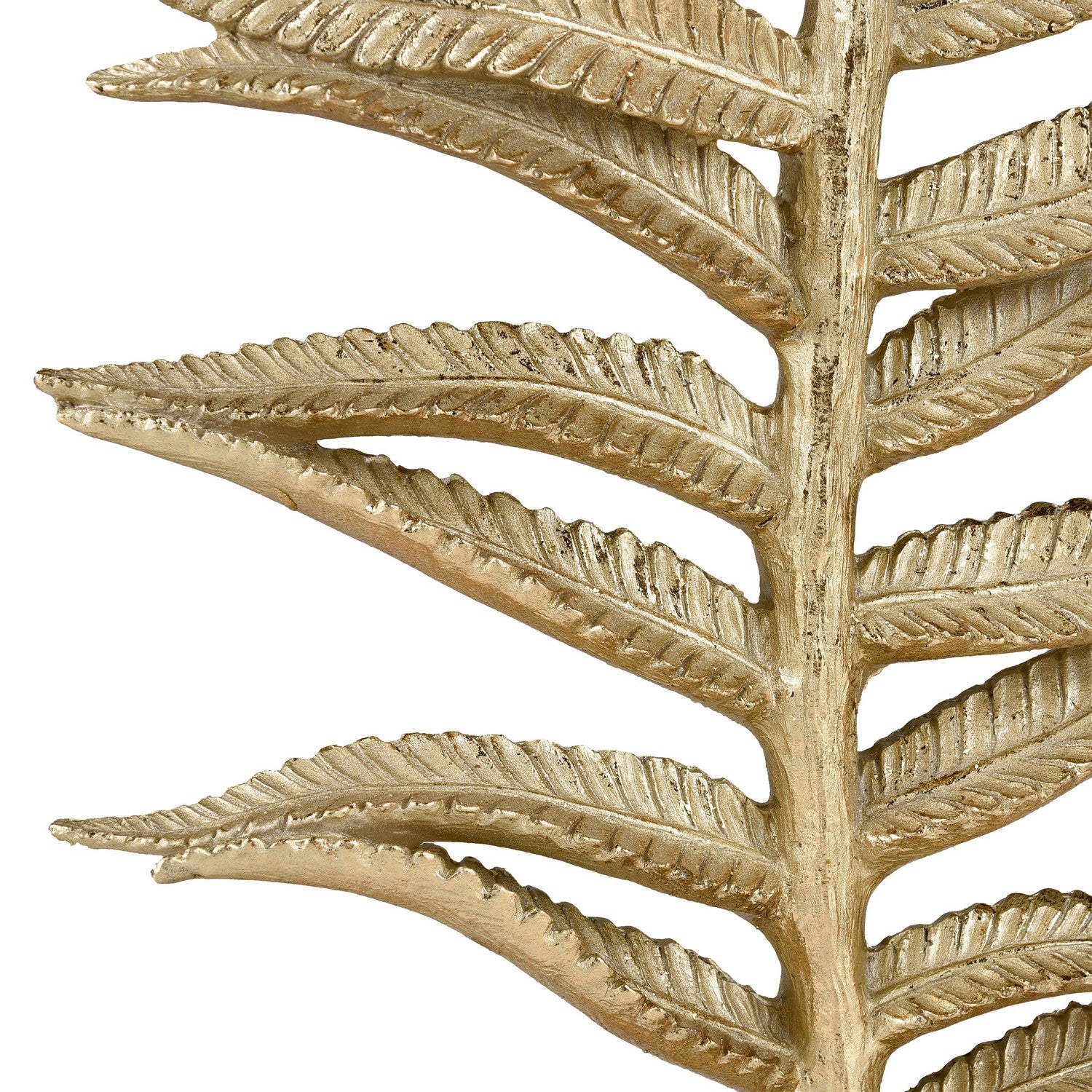 ELK Home - S0036-8951/S2 - Sculpture - Fern - Gold