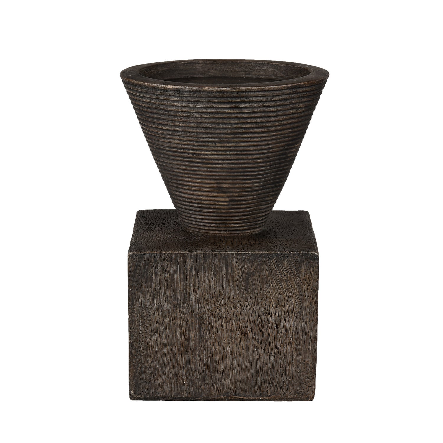 ELK Home - S0037-10157 - Candleholder - Disa - Dark Brown