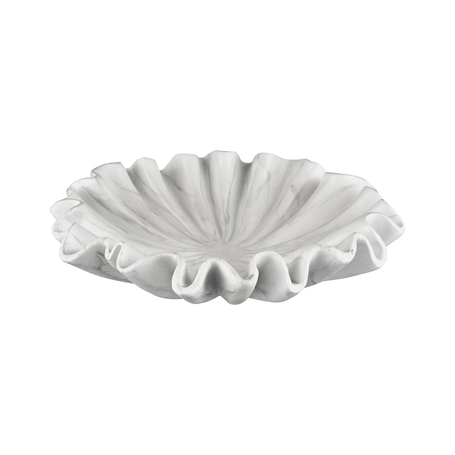 ELK Home - S0037-10160 - Bowl - Leda - White Marbleized