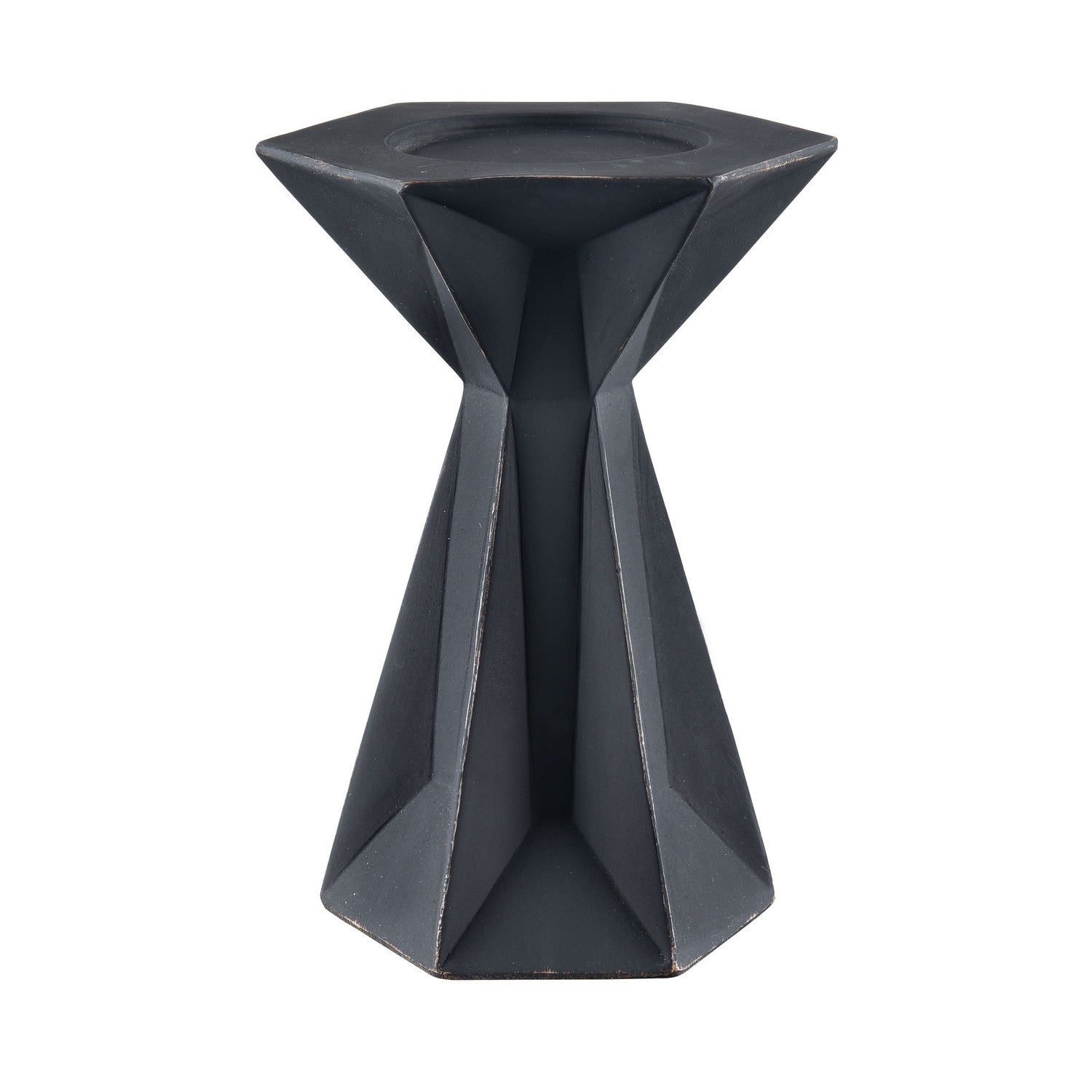 ELK Home - S0037-9177/S2 - Candleholder - Harper - Black