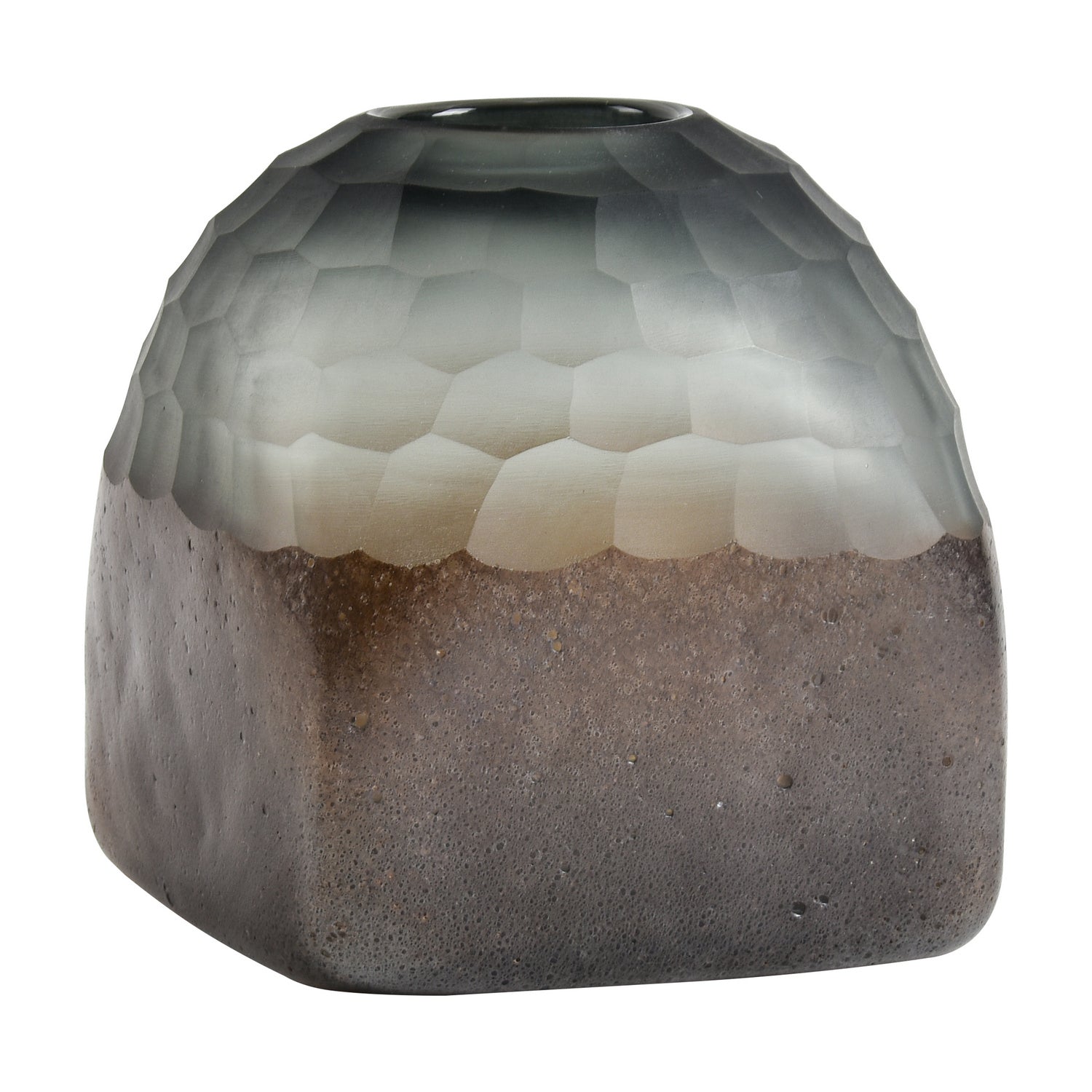 ELK Home - S0047-8068 - Vase - Oreja - Smoke Gray